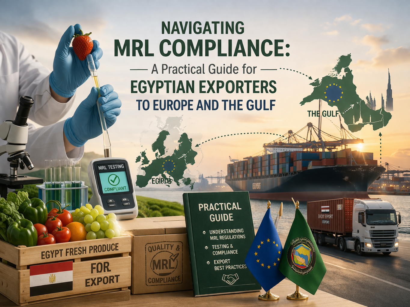 Navigating MRL Compliance: A Practical Guide for Egyptian Exporters to Europe and the Gulf