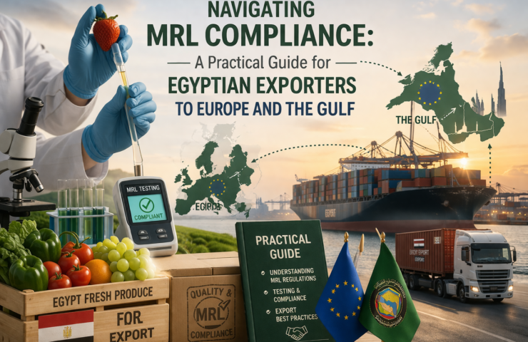 Navigating MRL Compliance: A Practical Guide for Egyptian Exporters to Europe and the Gulf