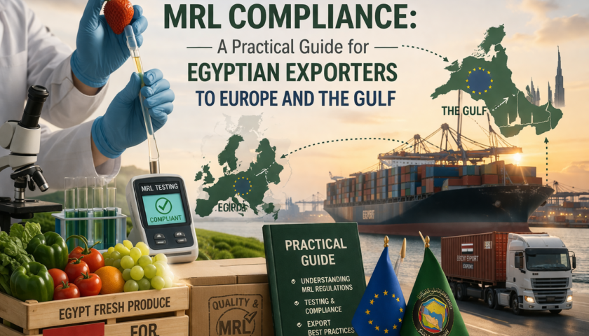 Navigating MRL Compliance: A Practical Guide for Egyptian Exporters to Europe and the Gulf