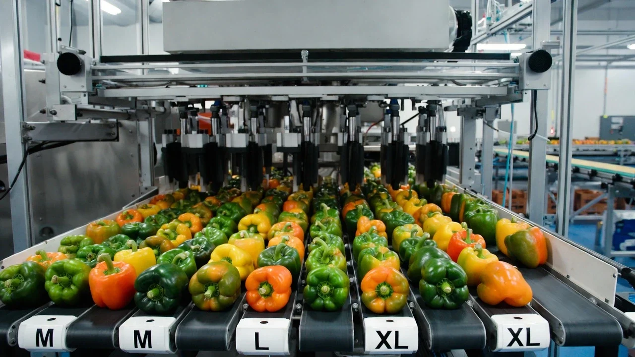Bell Peppers 8 Size Consistency