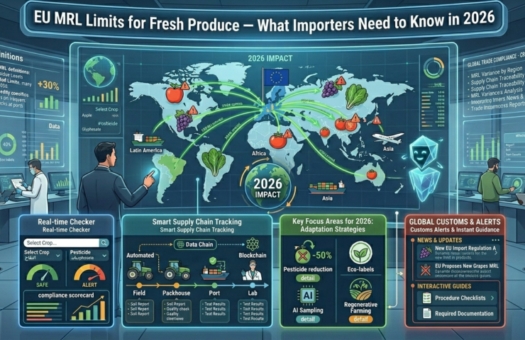 EU MRL Limits for Fresh Produce