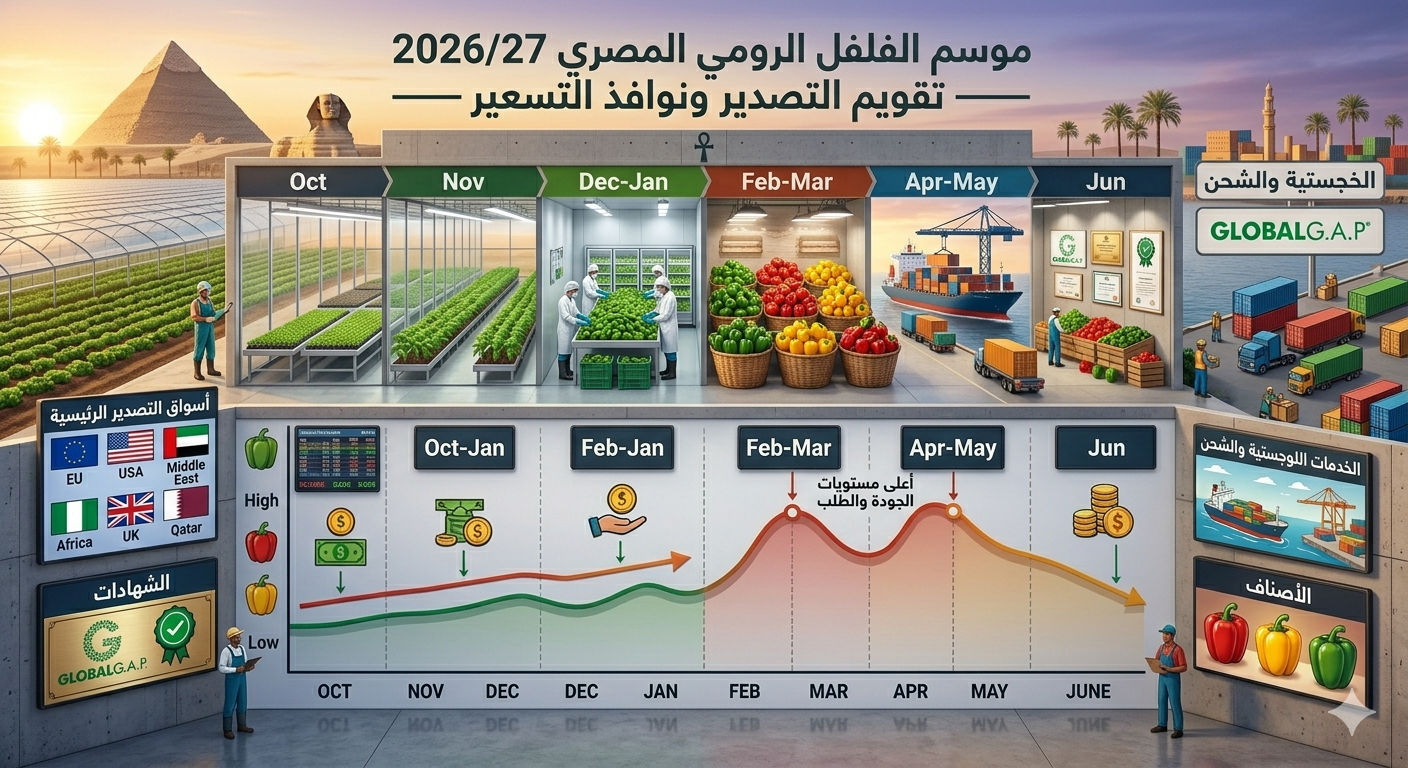 Egyptian Bell Pepper Season