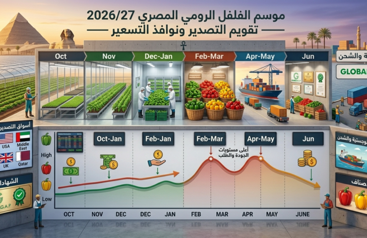 Egyptian Bell Pepper Season