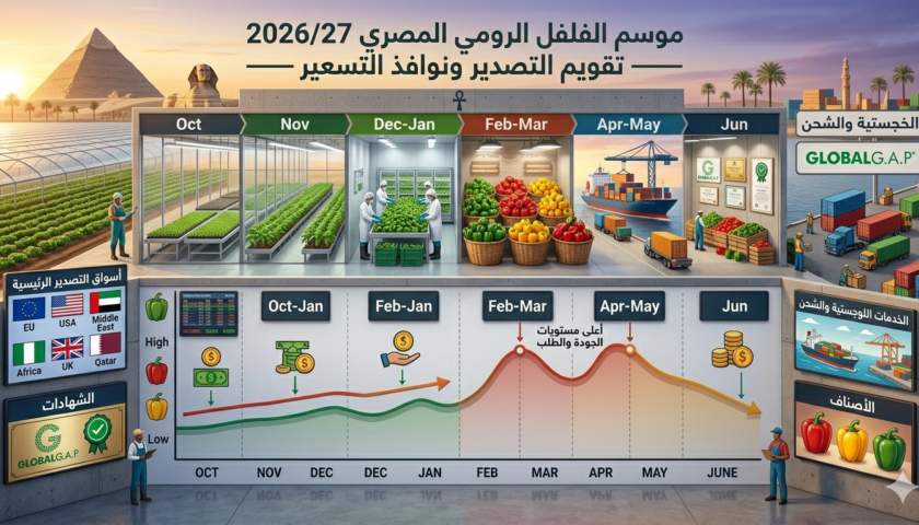 Egyptian Bell Pepper Season