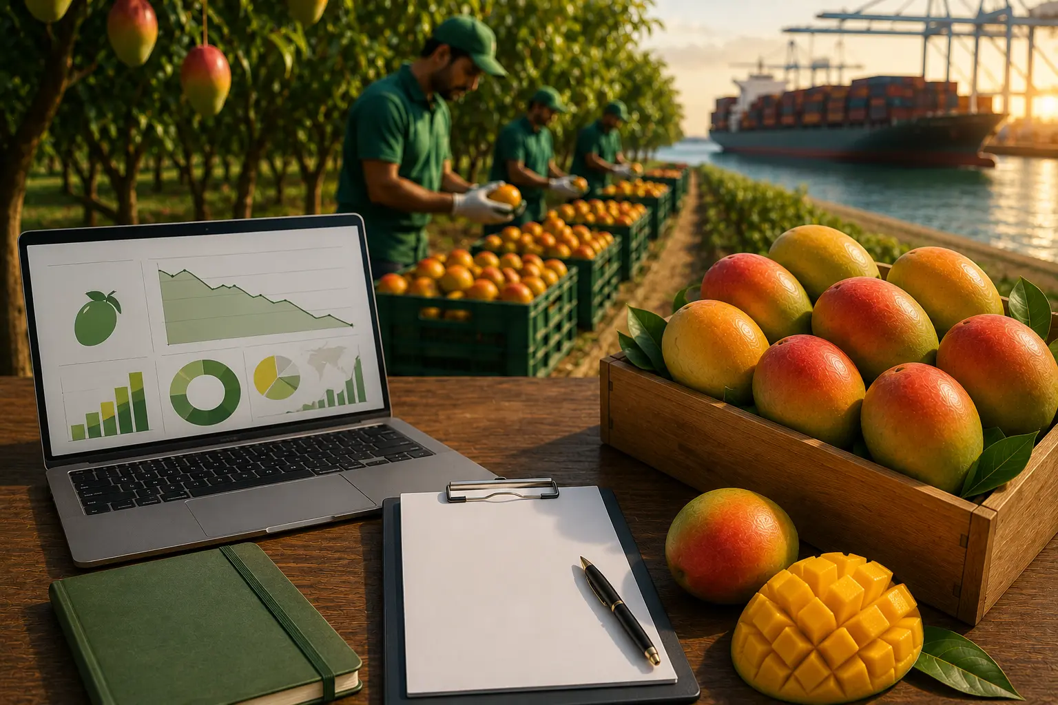 Egyptian mango production